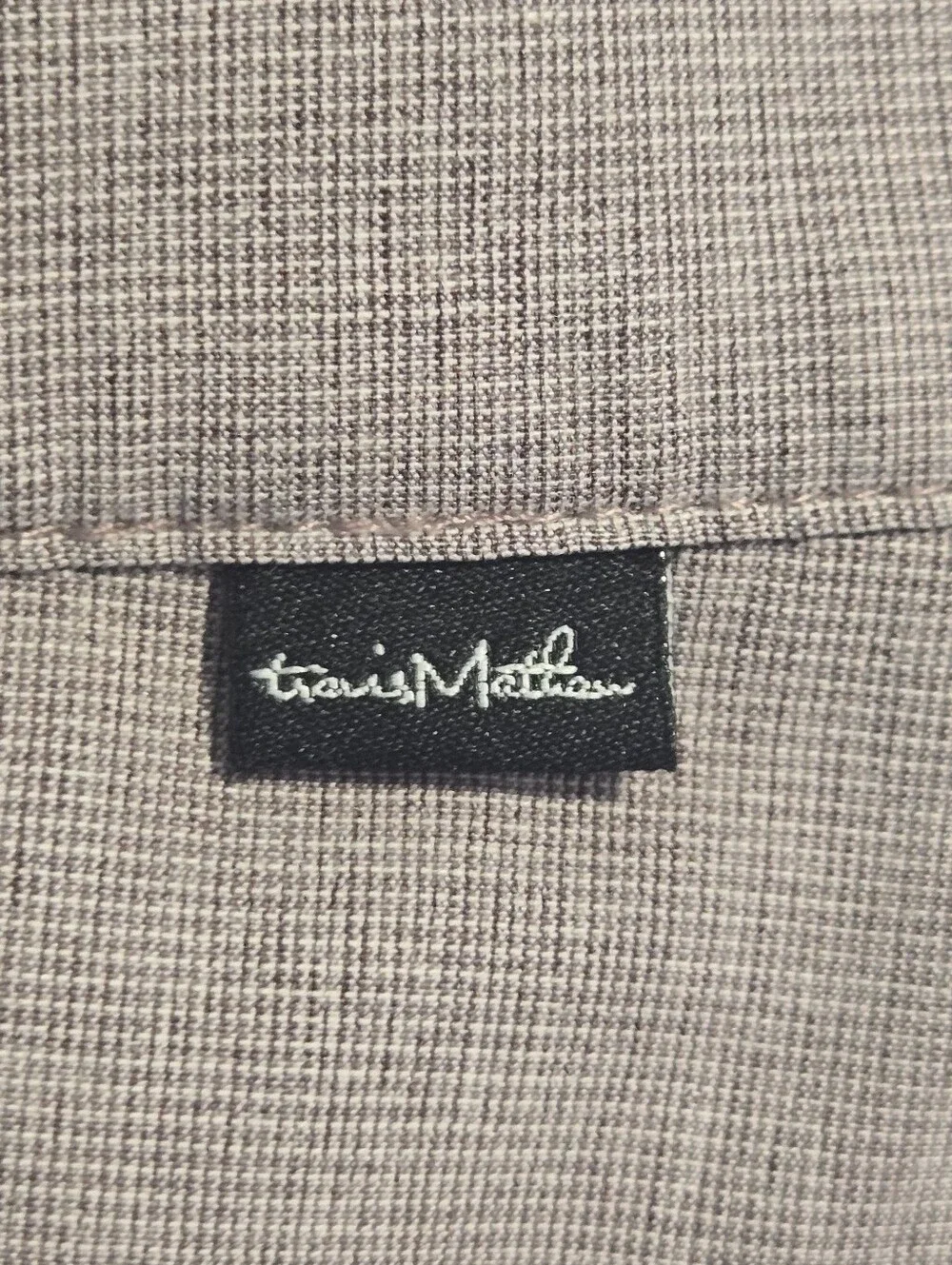 Travis Mathew Mens Dusty Mauve Pink Performance Beck Golf Shorts Size 36